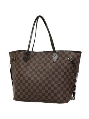 Louis Vuitton Neverfull MM Tote Damier Brown
